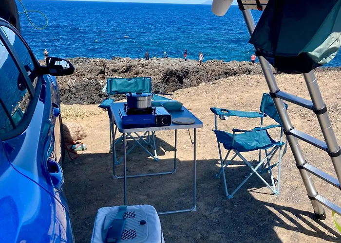 Rooftop Tent - The Views Of The Island *