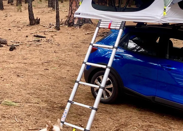 Rooftop Tent - The Views Of The Island Кемпинг Радазул